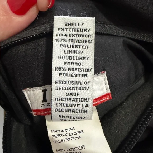 Izod Performance Men's Reversible Black Gray Vest Size Large - Picture 13 of 13